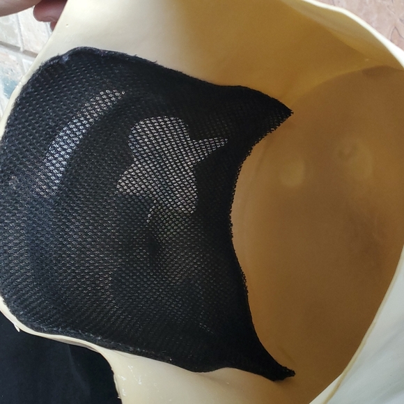 DJ Marshmallow Mask, Thick Latex & Mesh - Picture 4 of 5